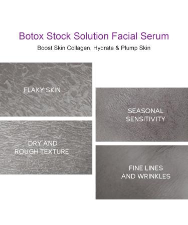Botox Stock Solution Facial Serum | Anti-Aging Botox in a Bottle | Instant Face Tightening & Wrinkle Reduction - 1fl. oz - Buy Online on SooperMarket.com