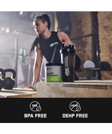 Optimum Nutrition Stainless Steel Mixing Ball Shaker 600ml - BPA & DEHP-Free, Dishwasher Safe, Black - Buy Online on SooperMarket.com