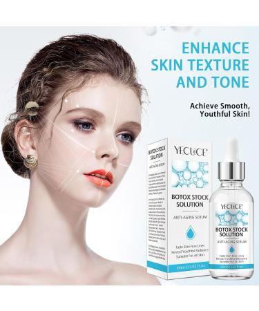 Buy Botox Face Serum 60ml - Anti-Aging Solution to Reduce Wrinkles & Moisturize Skin | Botox in a Bottle for Women - International Shipping Available - Buy Online on SooperMarket.com