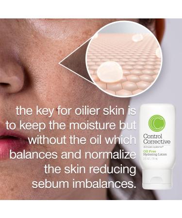 CONTROL CORRECTIVE Oil-Free Hydrating Lotion 2.5 Oz - Non-Comedogenic Lightweight Moisturizer for Glowing Skin - Buy Online on SooperMarket.com