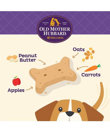 Old Mother Hubbard P-Nuttier Peanut Butter Dog Treats - All Natural, Crunchy, Healthy Snacks for Small Dogs - Buy Online on SooperMarket.com
