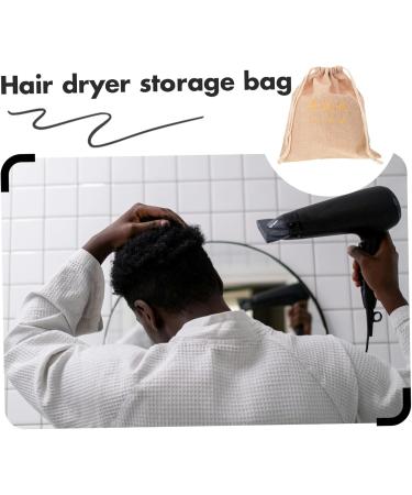 PLAFOPE Hair Dryer Storage Bag Hair Blower Bag Sports Bag Hair Dryer Organizers Hair Tools Travel Bag Fabric - Buy Online on SooperMarket.com