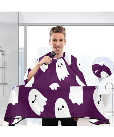 Kigai Happy Halloween Barber Cape - Waterproof Hair Cutting Cape for Men & Women - Adjustable Snap Closure for Professional Salon Use - Buy Online on SooperMarket.com
