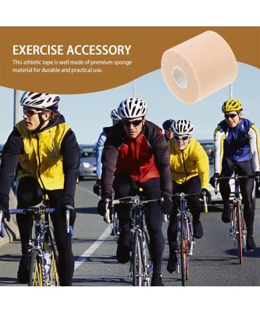 6 Rolls Healeved Sports Tape for Wrist Injuries - Absorption Proof Tennis Tapes for Racket, Fingers, Ankles - Skin-Colored 6.5x6.5x6cm (Pack of 3) - Buy Online on SooperMarket.com