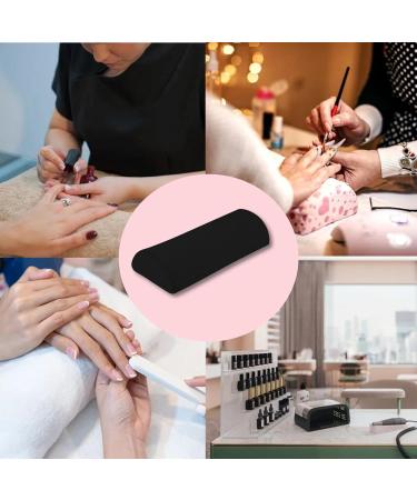 Felenny Nail Art Rest Cushion Detachable Sponge Zipper Design Nail Pillow Hand Rest Professional Salon Hand Arm Holder Manicure Pillow Nail Cushion For Makeup Cosmetic Tools Black - Buy Online on SooperMarket.com