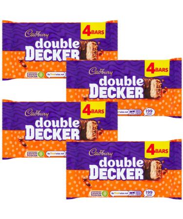 Chocolate Bar Bundle With Double Decker Chocolate Bar 4 Bar Pack 150g (4 Pack)
