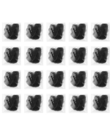 Prasacco Hair Net 20 Pcs Individual Package Invisible Hair Nets 20 Inch Reusable Nylon Hair Nets for Buns Invisible Elastic Edge Mesh for Ballet Bun Sleeping Women Wig Black