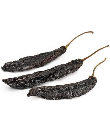 Chile Pasilla Pepper (Pasilla Negro) // Weights: 57 GR 170 GR 340 GR 510 GR 822 GR (340 GR) - Buy Online on SooperMarket.com