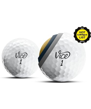 Vice Pro Plus Golf Balls - White (Package May Vary) - Buy Online on SooperMarket.com