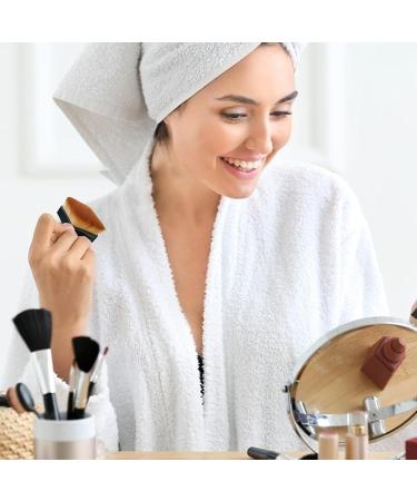 Liquid Foundation Brush - Foundation Face Blush Rhombic Liquid Powder Brush Flat Top Blending Brush Cosmetics Applicator Makeup Foundation Brush - Buy Online on SooperMarket.com