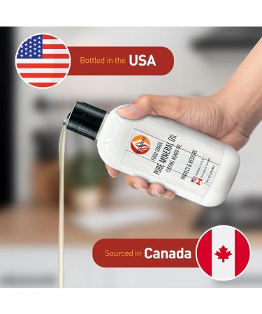Torch Paste Mineral Oil for Wood Burned Crafts - Food Grade Conditioner for Cutting Boards & Charcuterie Boards - 8 oz - Perfect for Kitchen Utensils - Buy Online on SooperMarket.com