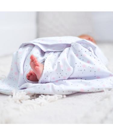HALO Baby SleepSack Swaddle | 1.5 TOG 100% Cotton Pink Moons | Newborn Sleeping Bag | Easy Zip Access | Wearable Blanket for Boys & Girls | 0-3 Months - Buy Online on SooperMarket.com