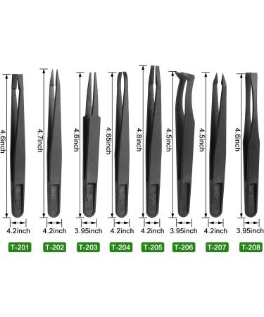 8 Pieces Venus Fly Trap Feeding Tweezers Carnivorous Plant Feeding Tongs Straight and Curved Food Tongs for Flytraps Pitcher Plants Butterwort Reptile Feeding - Buy Online on SooperMarket.com