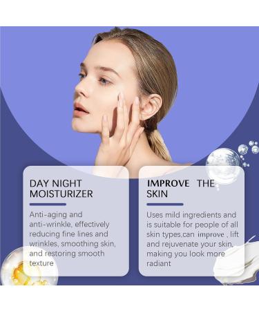 Collagen Face Moisturizer - Anti-Aging Day & Night Cream with Retinol Niacinamide & Hyaluronic Acid - 1.7 OZ Airless Pump - Buy Online on SooperMarket.com