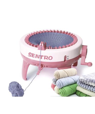 Knitting Machines  40 Needles Knitting Loom Machines  Smart Knitting Board Rotating Double Weaving Loom Machine Kit for Kids and Adults