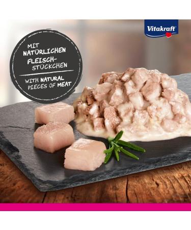 Vita Power Po sie D lice Wet Cat Food with Chicken Fillet - Grain & Sugar-Free for Adults (23x85g) | Premium Nutrition - Buy Online on SooperMarket.com
