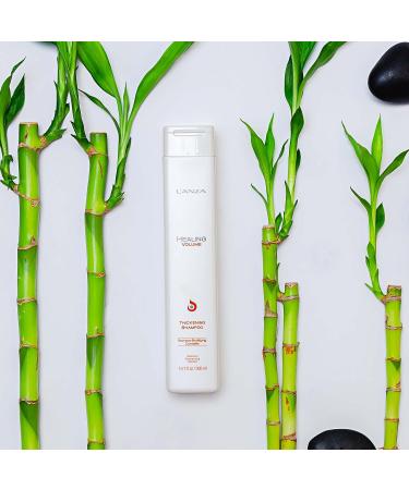 L'ANZA Healing Volume Thickening Shampoo 10.1 Fl Oz - Boosts Shine, Volume, & Thickness for Fine Hair with Bamboo Complex & Keratin - Buy Online on SooperMarket.com