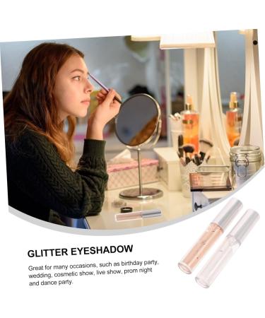 MUSISALY 2pcs Liquid Women Eyewshadow Women Bling Eye Makeup Tools Makeup Product Eye Cosmetics Liquid Eye Shadow Long Lasting Makeup Stuff - Buy Online on SooperMarket.com