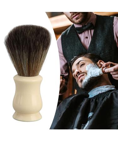 Portable Synthetic Beard Brush with Resin Handle - Effective Beard Cleaning & Shaving Removal Tool for Neck Care - Buy Online on SooperMarket.com