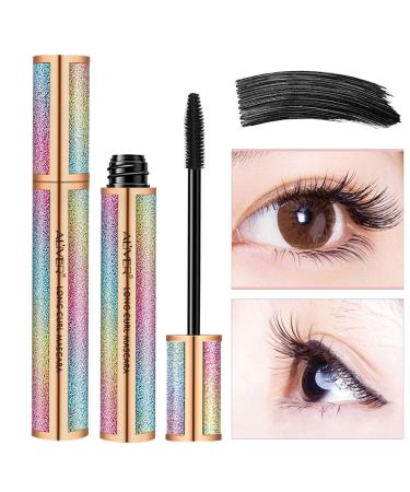 4D Silk Fiber Lash Mascara - Waterproof, Smudge-proof, Natural Thickening & Lengthening Formula - Long-lasting & Easy to Remove - 1 Count - Buy Online on SooperMarket.com