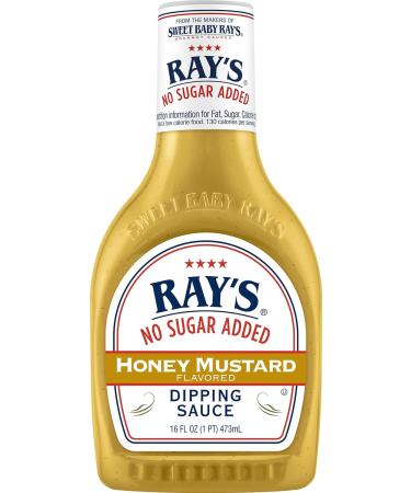 Ray's No Sugar Added Honey Mustard Dipping Sauce - 16oz (Pack of 2) - Buy Online on SooperMarket.com