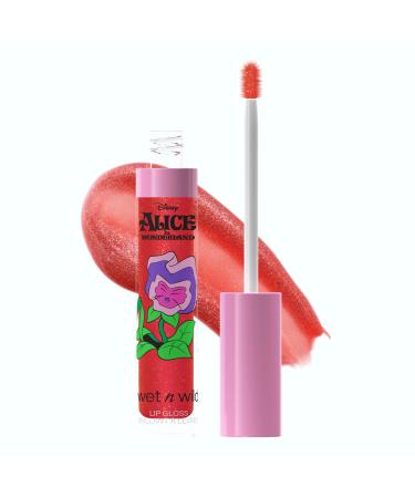 Wet n Wild Alice in Wonderland Lip Gloss High-Shiny and Lightly-Tinted for the Ultimate Mirror Finish Infused with Vitamin E Sunflower Seed and Argan Oil Not a Weed Shade Lip Gloss Not a Weed