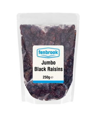 Jumbo Black Raisins 250g by Fenbrook