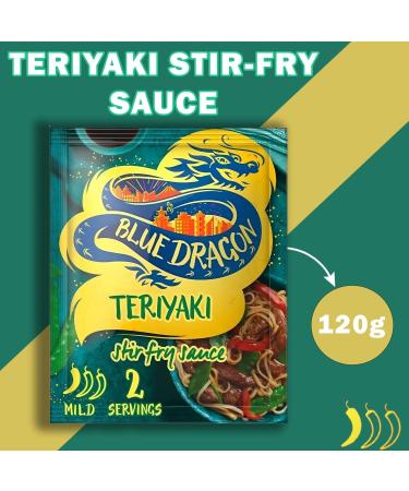 Blue Dragon Sauce Pouch Pick N Mix - Choose From 8+ Flavours | Satay Stir-Fry Oyster & Spring Chow Mein Pad Thai Teriyaki Sweet Chilli Sweet & Sour Black Bean - Pack of 2 X 120 - Buy Online on SooperMarket.com