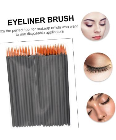 FOYTOKI 100pcs Disposable Eyeliner Brush Cosmetic Eye Precise Eyeliner Brush Mini Lipsticks Liquid Eyeliner 9x6.5cm As Shown - Buy Online on SooperMarket.com