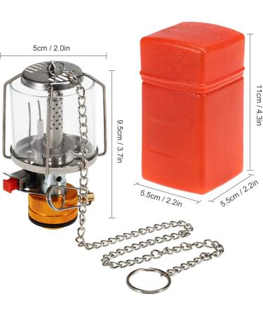 Lixada Portable Camping Gas Lantern with Piezo Ignition - Mini Gas Tent Lamp Light - Buy Online on SooperMarket.com