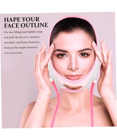 Beavorty 1pc Inflatable Face Strap Belt Face Lifting Strap Facial Beauty Supply Fabric Pink - Buy Online on SooperMarket.com
