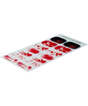 DANNI & TONI 28 Stickers Semi Cured Nail Wraps - Crime Scene Gel Nail Polish Strips - Buy Online on SooperMarket.com