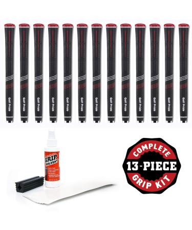Golf Pride CP2 Pro Standard - 13pc Golf Grip Kit (with Tape, Solvent, Vise clamp)