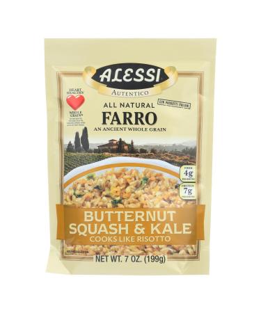 Alessi Butternut Squash and Kale Farro, 7 Ounce - 6 per case.