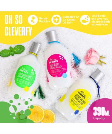 Autumn Shower Epsom Salt Bubble Bath Set - Rose Water & Eucalyptus Mint - 26 Fl Oz (2 Pack) - Buy Online on SooperMarket.com