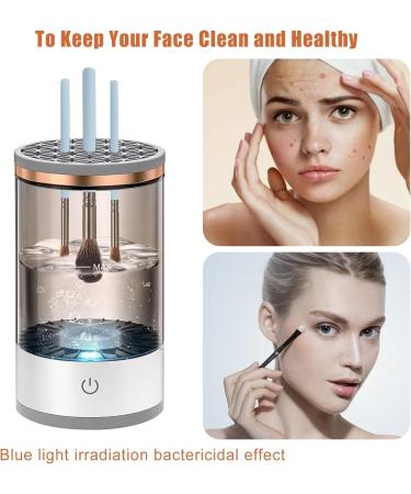 Makeup Brush Cleaners (USB charging style-gray) - Buy Online on SooperMarket.com
