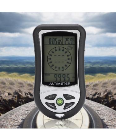 VGEBY Altimeter Watch - 8 in 1 Multifunctional Outdoor Digital Compass LCD Altimeter Barometer Thermometer - Ideal for Hiking - Buy Online on SooperMarket.com