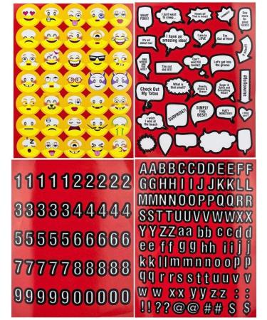 Itoya Polyproplene Art Storage/Display Book 18x24 | 24 Pages | 48 Views | Scrapbooking Stickers with Emojis, Quotes, Letters, Numbers - Buy Online on SooperMarket.com