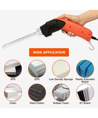 RONGTER Foam (200W) - Air Cooled   Electric hot knife - Foam cutting tool with Blades & Accessories Use Foam Cutter for Engraving and DIY Handmade - Buy Online on SooperMarket.com