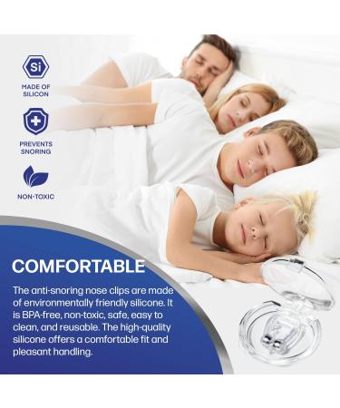 Snore Stopper Nose Clips - Effective Anti-Snoring Solution (6 Pack) - Buy Online on SooperMarket.com