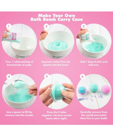 abeec Gabby's Dollhouse Bath Bomb Making Kit - Bath Bombs for Kids Activity Set - Make Your Own Bath Bombs - Bath Bomb Set with A Gabbys Dollhouse Carry Case - Bath Bomb Making Kit for Kids - Buy Online on SooperMarket.com