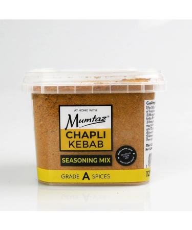 Mumtaz CHAPLI KEBAB Seasoning Mix 125g Resealable & Stacking Friendly Tub