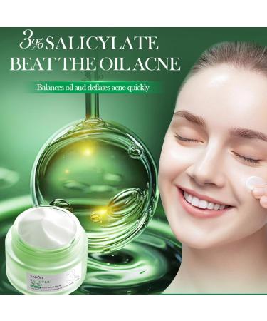 Salicylic Acid Repair Cream - Face Moisturizer for Acne-Prone Skin | Pore Shrinkage & Scar Improvement | 50g - Buy Online on SooperMarket.com