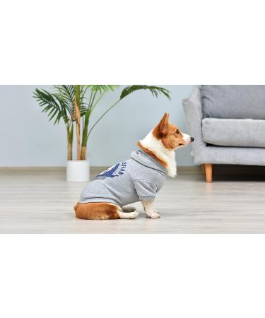 STAR WARS Mandalorian Hoodie for Large Dogs with Leash Attachment Hole | Cozy Apparel for STAR WARS Fans - Buy Online on SooperMarket.com