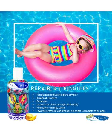 TRISWIM Kids Scented Conditioner - Chlorine Removal, Detangles, Dandruff & Dry Scalp Relief - Buy Online on SooperMarket.com