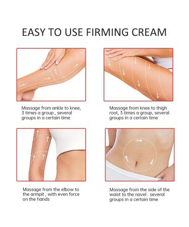 Flat Belly Firming Cream - Skin Tightening Lotion for Stomach Thighs & Arms | 2.1 fl.oz - Moisturizing Body Cream for Women & Men - Buy Online on SooperMarket.com