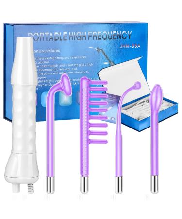 Beauty Star Facial Wand Machine -Violet, Portable Beauty Device for Women/Men Use