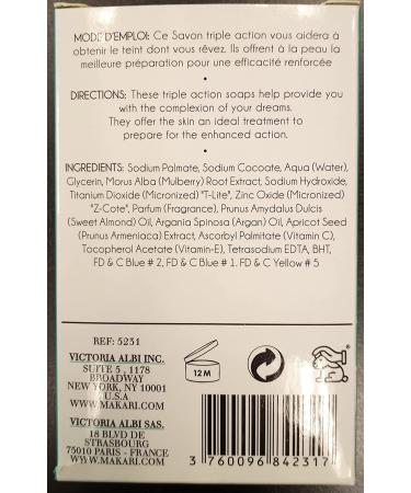 Makari Naturalle Multi-Action Extreme Toning Soap - 7 oz | Moisturizing Bar for Soft, Smooth Skin | Ideal for Sensitive to Dry Skin - Buy Online on SooperMarket.com