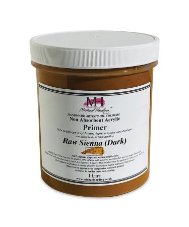 Michael Harding Non-Absorbent Primers (1Lt, Raw Sienna Dark)