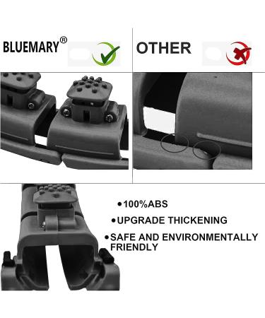 TOMOIN Smart Weighted Hula Hoop for Adults & Kids | 24 Detachable Knots | Non-Falling Design | Weight Loss & Fitness Tool - A-Black - Buy Online on SooperMarket.com